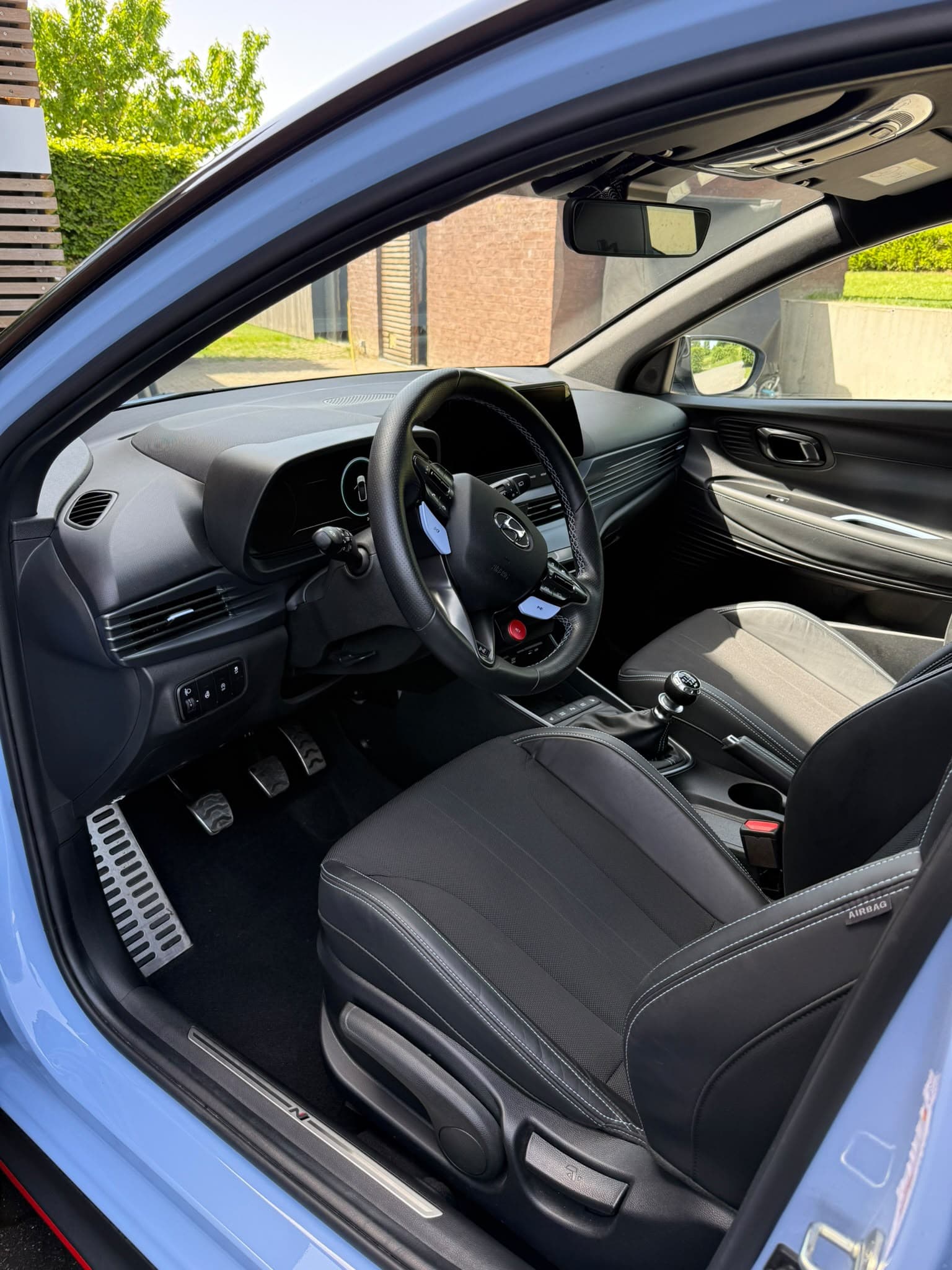 Hyundai i20 N — Sièges sport N et habitacle décontaminé